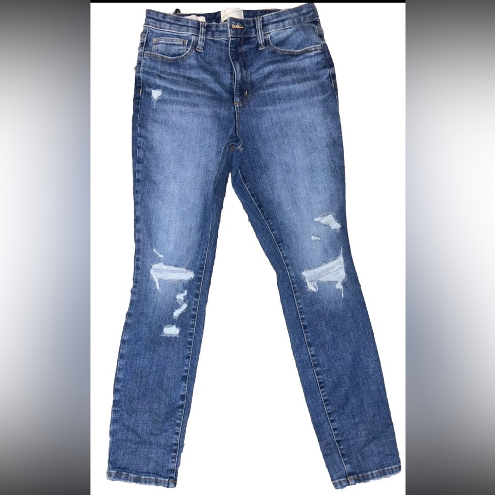 Universal  Thread  High- Rise Skinny Distressed  Woman's Jeans 10 R